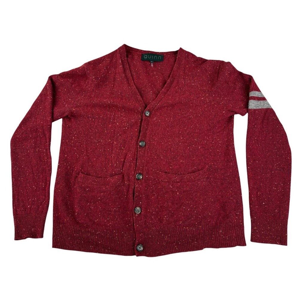 Quinn Sweater Womens M Wool Cashmere Cardigan Buttons Soft Warm Spring Wear